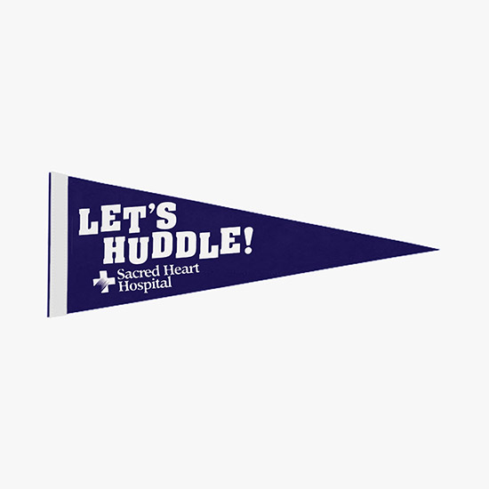 Felt Pennant - 9 x 24